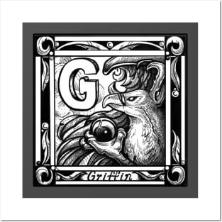 G is For Griffin Posters and Art